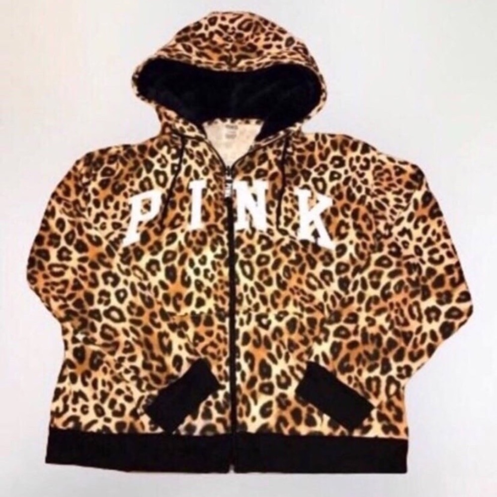 Victoria’s Secret cheetah print hoodie - Picture 9 of 9